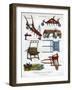 Sundry New-Invented Implements, 1810-J Pass-Framed Giclee Print