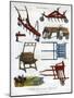 Sundry New-Invented Implements, 1810-J Pass-Mounted Giclee Print