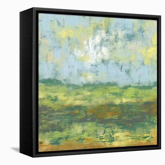 Sunfield II-Jennifer Goldberger-Framed Stretched Canvas