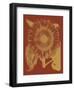 Sunflower 16-Botanical Series-Framed Art Print