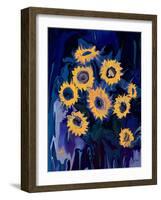 sunflower 1-Rabi Khan-Framed Art Print