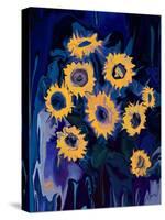 sunflower 1-Rabi Khan-Stretched Canvas