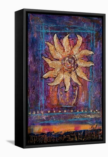 Sunflower, 2012-Margaret Coxall-Framed Stretched Canvas