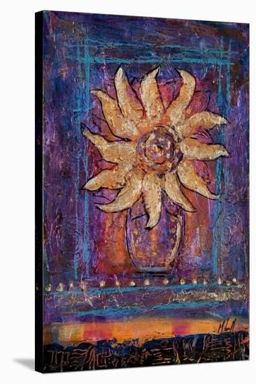 Sunflower, 2012-Margaret Coxall-Stretched Canvas