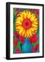 Sunflower, 2015-Jane Tattersfield-Framed Premium Giclee Print