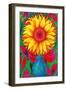 Sunflower, 2015-Jane Tattersfield-Framed Giclee Print