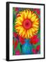 Sunflower, 2015-Jane Tattersfield-Framed Giclee Print