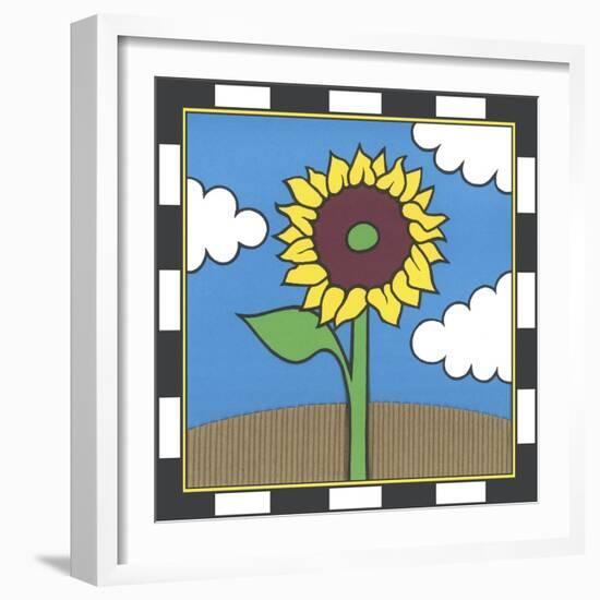 Sunflower 2-Denny Driver-Framed Giclee Print