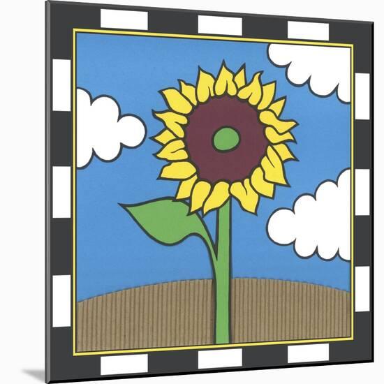 Sunflower 2-Denny Driver-Mounted Giclee Print