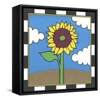 Sunflower 2-Denny Driver-Framed Stretched Canvas