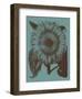 Sunflower 5-Botanical Series-Framed Art Print