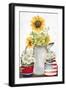 Sunflower American-Kimberly Allen-Framed Art Print