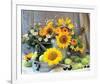 Sunflower Arrangement I-null-Framed Art Print