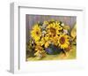 Sunflower Arrangement II-null-Framed Art Print