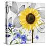 Sunflower Art-Ata Alishahi-Stretched Canvas