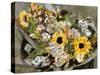 Sunflower Bouquet III-Melissa Wang-Stretched Canvas