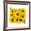 Sunflower Bouquet-Donnie Quillen-Framed Art Print