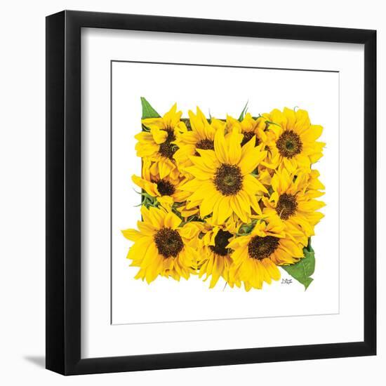 Sunflower Bouquet-Donnie Quillen-Framed Art Print