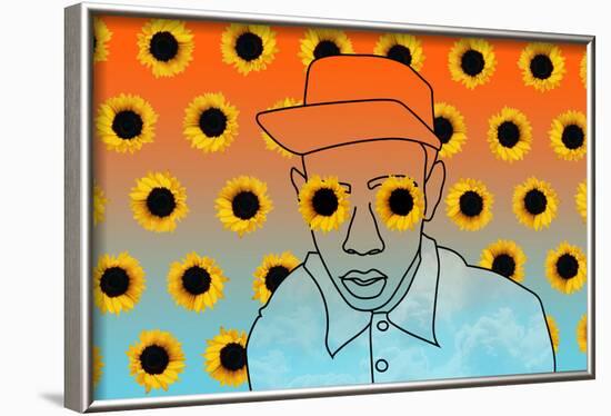 Sunflower Boy-null-Framed Poster