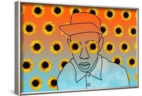 Sunflower Boy-null-Framed Poster