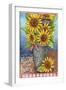 Sunflower Bucket Welcome To Our Home-Melinda Hipsher-Framed Giclee Print