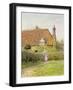 Sunflower Cottage-Helen Allingham-Framed Giclee Print