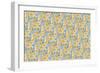 Sunflower Design-Maria Trad-Framed Giclee Print