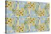 Sunflower Design-Maria Trad-Stretched Canvas