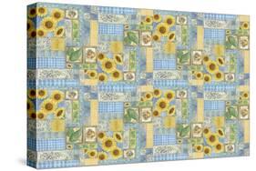 Sunflower Design-Maria Trad-Stretched Canvas