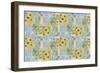 Sunflower Design-Maria Trad-Framed Premium Giclee Print