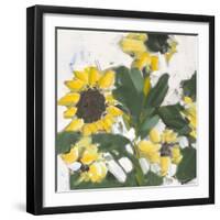 Sunflower Garden-Jane Slivka-Framed Art Print