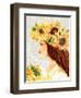 Sunflower Girl I-Irina Trzaskos Studios-Framed Giclee Print