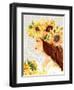 Sunflower Girl I-Irina Trzaskos Studios-Framed Giclee Print