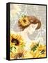 Sunflower Girl II-Irina Trzaskos Studios-Framed Stretched Canvas