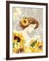 Sunflower Girl II-Irina Trzaskos Studios-Framed Giclee Print