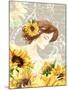 Sunflower Girl II-Irina Trzaskos Studios-Mounted Giclee Print