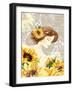 Sunflower Girl II-Irina Trzaskos Studios-Framed Giclee Print