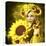 Sunflower Girl-Atelier Sommerland-Stretched Canvas