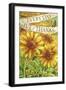 Sunflower Give Thanks Everyday-Melinda Hipsher-Framed Giclee Print