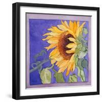 Sunflower I-Sharon Pitts-Framed Giclee Print