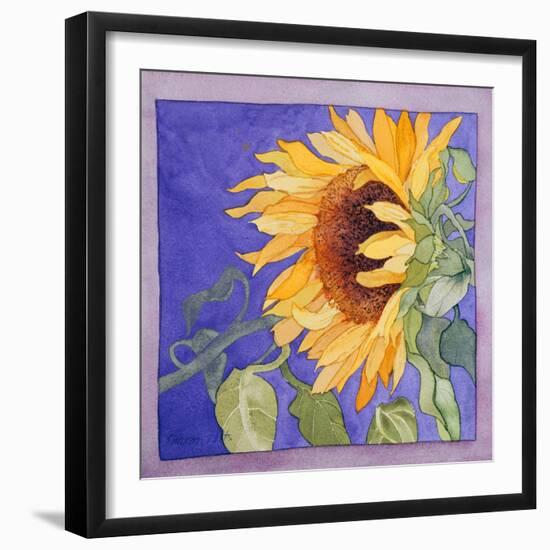 Sunflower I-Sharon Pitts-Framed Giclee Print