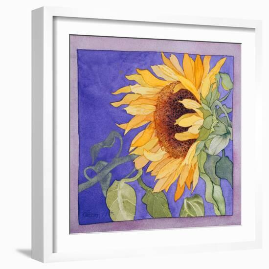 Sunflower I-Sharon Pitts-Framed Giclee Print