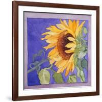 Sunflower I-Sharon Pitts-Framed Giclee Print