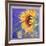 Sunflower I-Sharon Pitts-Framed Giclee Print