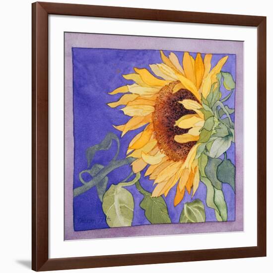 Sunflower I-Sharon Pitts-Framed Giclee Print