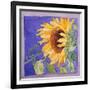 Sunflower I-Sharon Pitts-Framed Giclee Print