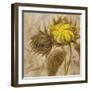 Sunflower II-li bo-Framed Giclee Print