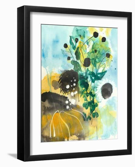 Sunflower Kisses II-Corina Capri-Framed Art Print