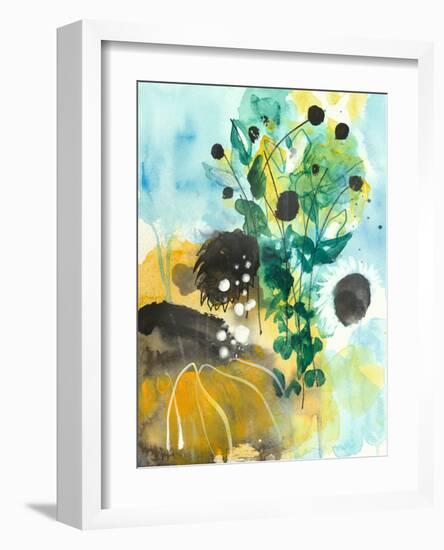 Sunflower Kisses II-Corina Capri-Framed Art Print