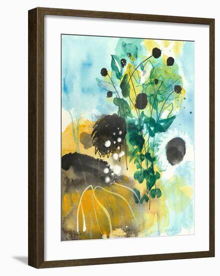 Sunflower Kisses II-Corina Capri-Framed Art Print